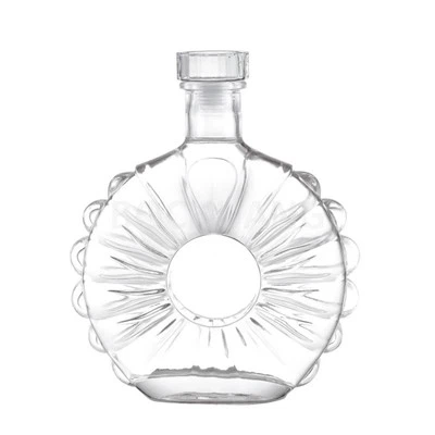 Bouteille en verre de cognac de 350 ml